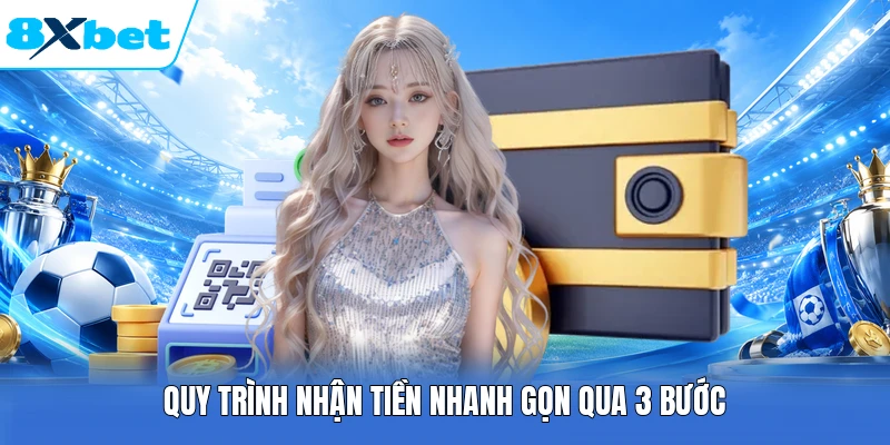 Quy trình nhận tiền nhanh gọn qua 3 bước